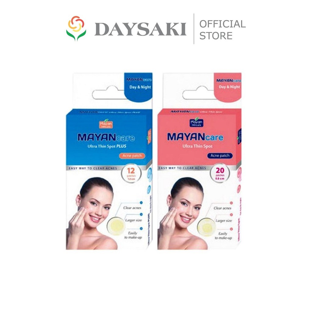 Mayan Care Miếng Dán Mụn Ultra Thin Sport Plus 20 miếng