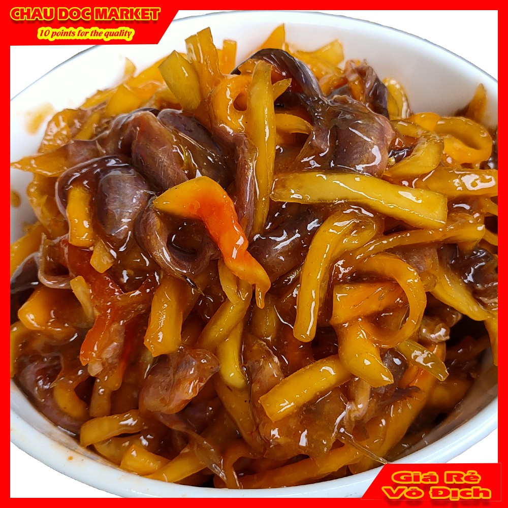 Hủ 500gr  Cá Chốt Trộn Đu Đủ Mỏ Vịt Tươi Ngon Đặc Sản Châu Đốc Ăn Liền. | BigBuy360 - bigbuy360.vn