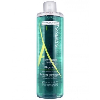 Sữa rửa mặt ADERMA cho da dầu mụn siêu nhạy cảm 200ml