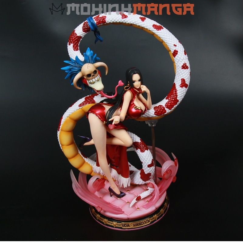 [CÓ QUÀ TẶNG] Mô hình nhân vật Boa Hancock Đảo hải tặc One Piece băng Mũ Rơm Figure Boa Hancock có đèn led trang trí