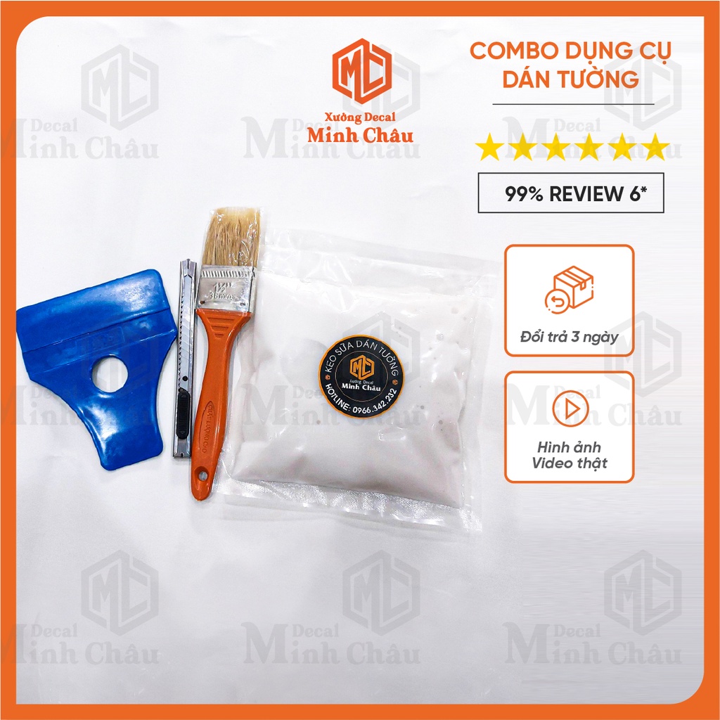 Combo 10m Giấy dán tường một màu Minh Châu - 10m decal dán tường màu trơn có keo sẵn thời thượng | BigBuy360 - bigbuy360.vn