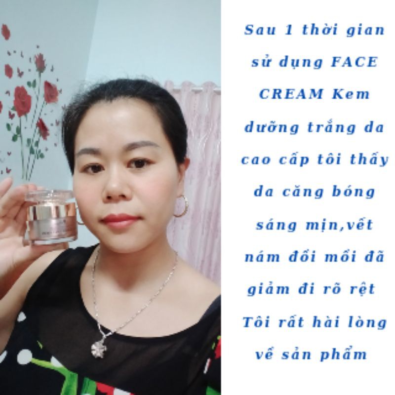 [HÀNG CHÍNH HÃNG SHINING WHITE FACE CREAM I'M NATURE]KEM DƯỠNG TRẮNG DA CAO CẤP KHỐI LƯỢNG 30G