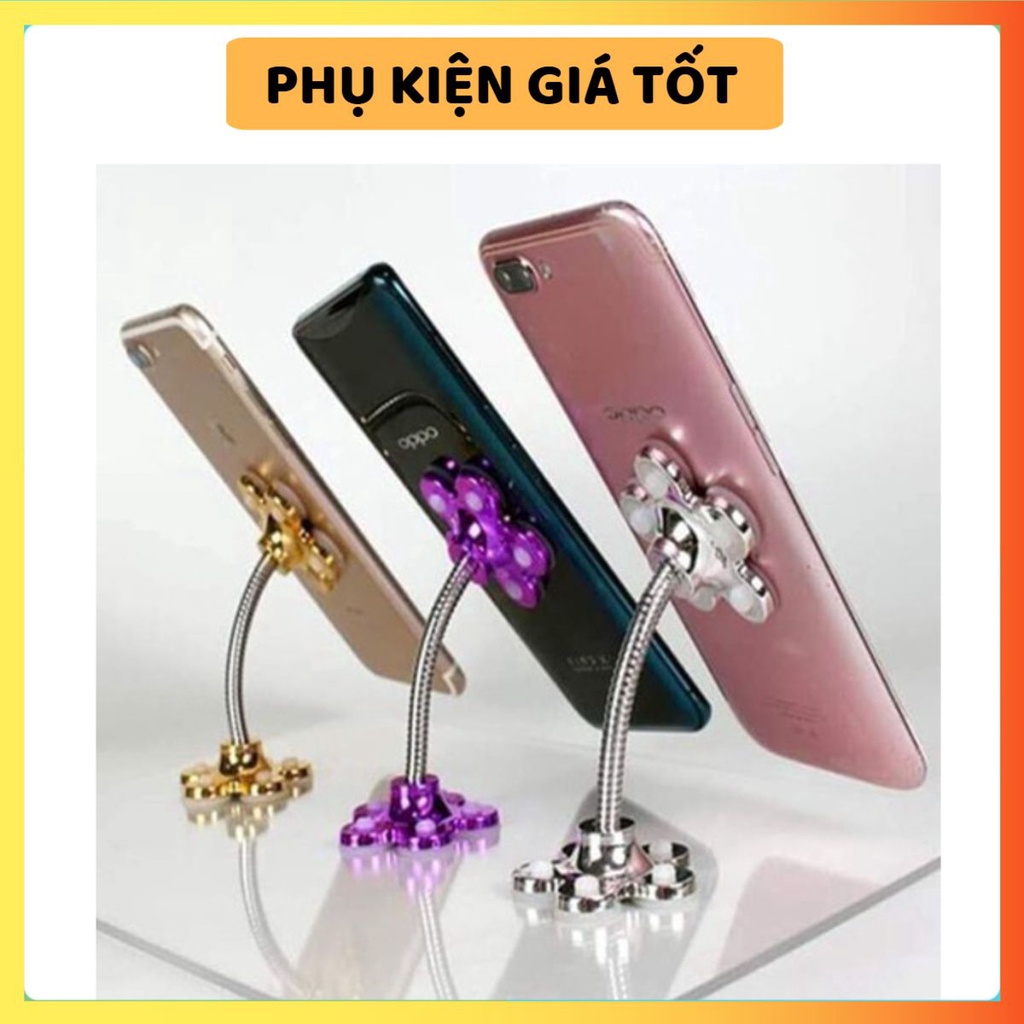 Giá Đỡ - Hít Giữ Điện Thoại Chân Không Hình Bông Hoa Xoay 360 độ