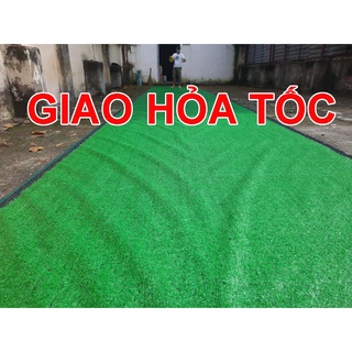 Thảm cỏ nhân tạo trang trí, thảm cỏ nhân tạo giá rẻ loại 1,5cm (Giao Hỏa Tốc)