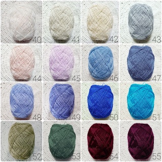 Sợi cotton Thái se 2 chiều, cỡ sợi 0.6mm, đan móc áo váy, áo dài
