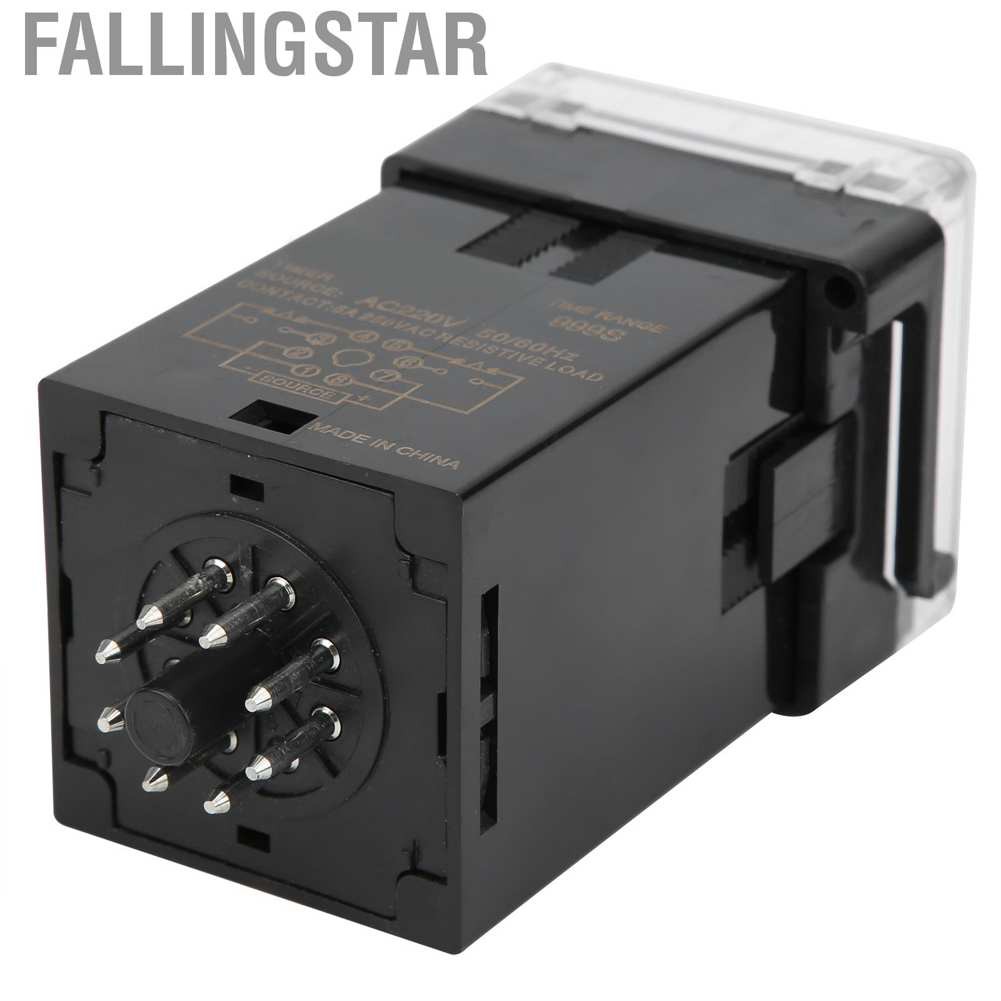 Fallingstar Time Relay  Digital Display Cycle Delay Switch Controller Timing Module ATS48A‑3D Timer 220V