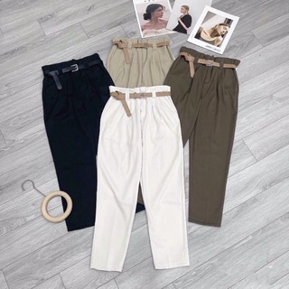 Quần baggy cạp liền kèm dây đai m888