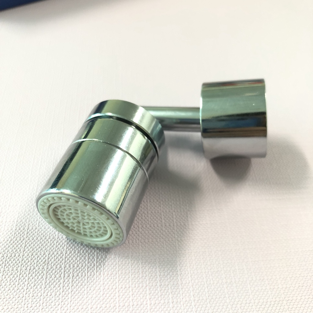 Đầu nối tăng áp xoay 720 độ thiết kế thông minh tăng áp mạnh mẽ chuyên dùng cho vòi lavabo vòi rửa chén bát
