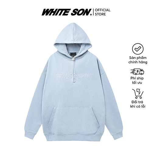 HOODIE "LOGO SS20" MULTI COLOR SOFTBLUE