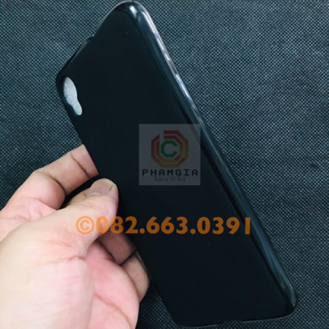 Ốp lưng Asus Zenfone Live L1 (ZA550KL) silicon đen, chống ố (có video)