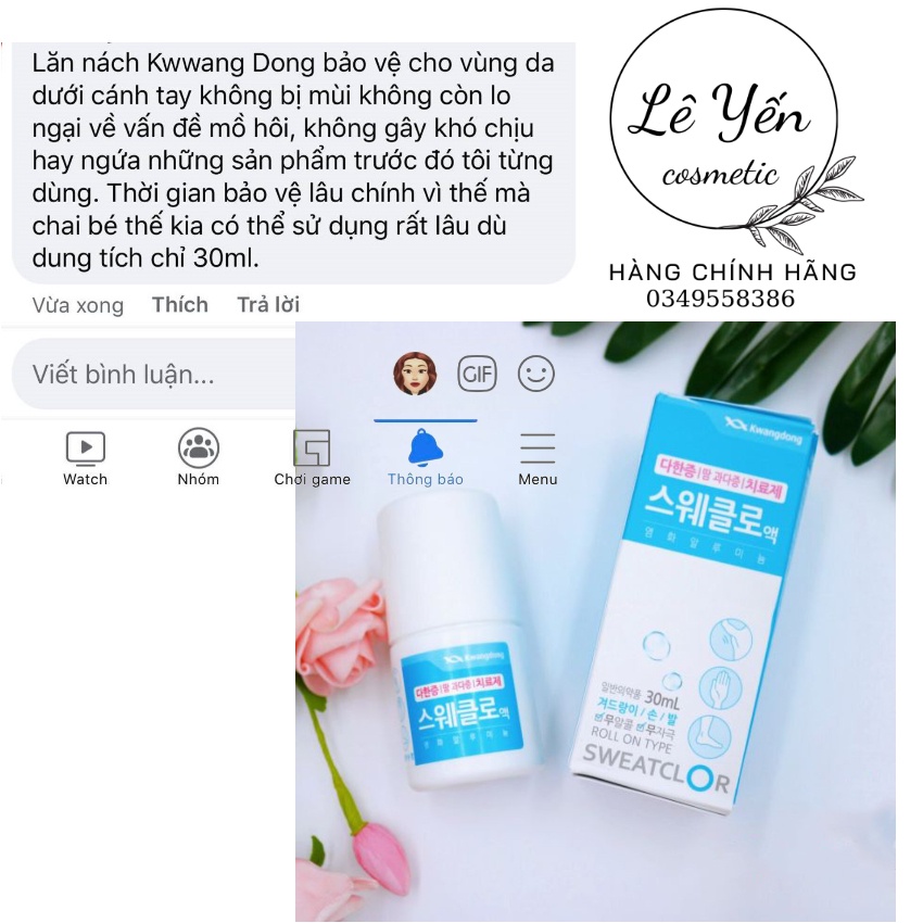 LĂN KHỬ MÙI / LĂN NÁCH KWANGDONG HÀN QUỐC/ Lăn khử mùi - Lăn khử mùi hôi nách- hôi chân- hôi tay / Tri viêm cánh | BigBuy360 - bigbuy360.vn