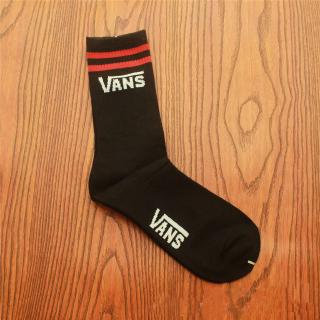 Vớ vans dài cotton sọc đơn giản