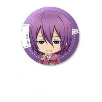 Huy hiệu IN HÌNH Kuroko no Basket Tuyển thủ vô hình anime chibi dễ thương tiện lợi