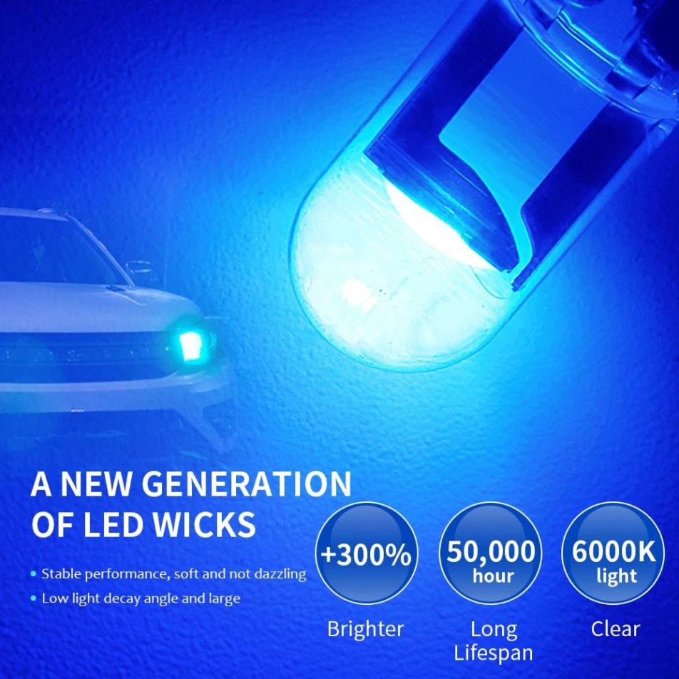 Đèn LED Chíp SMD T10 Siêu Sáng Lắp Xinhan, Báo Số, demi - Giá 1 Bóng