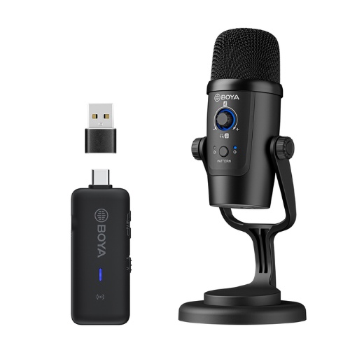 BOYA BY-PM500W - Mic thu âm không dây cho Điện thoại Android  và Laptop