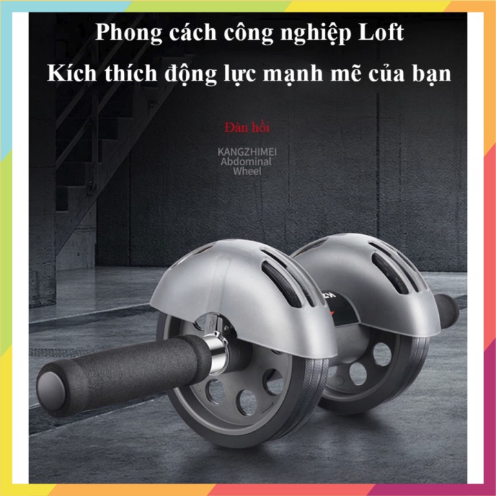 Con lăn đàn hồi tự động tập cơ bụng thon gọn săn chắc Abdominal Wheel - eurooutlet