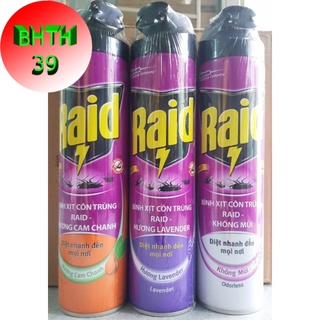 Bình xịt côn trùng Raid chai 600ml