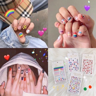 Sticker dán móng ( vỉ 12 bộ)