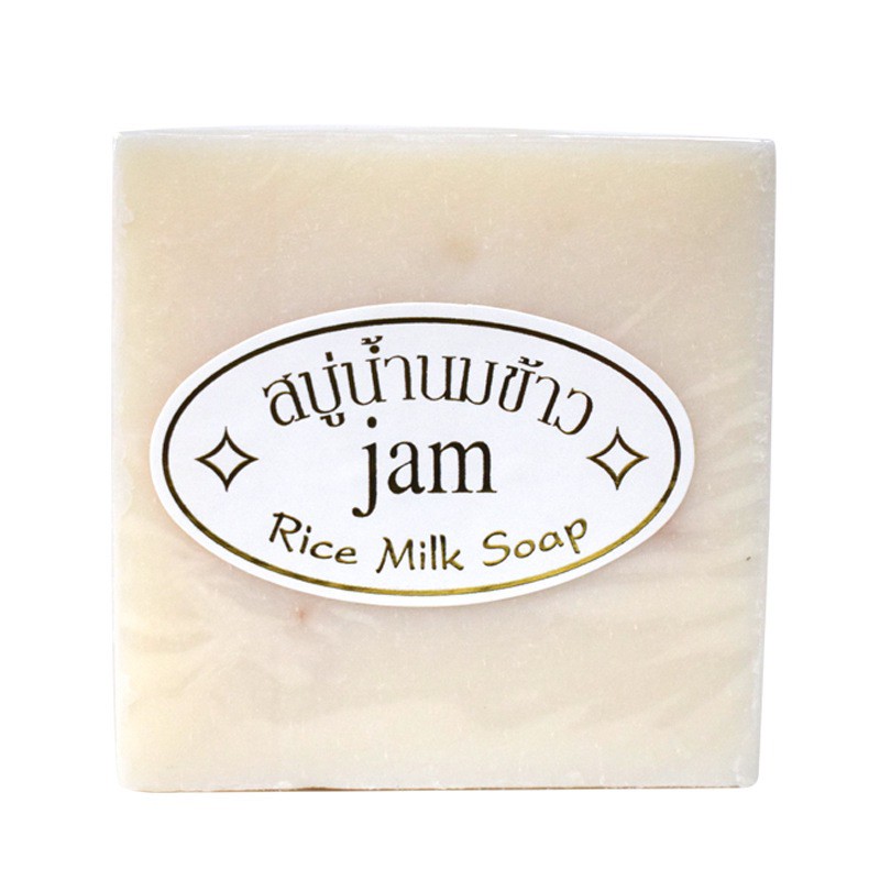 [HÀ NỘI] Lốc 12 Cục Xà Phòng Cám Gạo Thái Lan Jam Rice Milk Soap 65gr | BigBuy360 - bigbuy360.vn