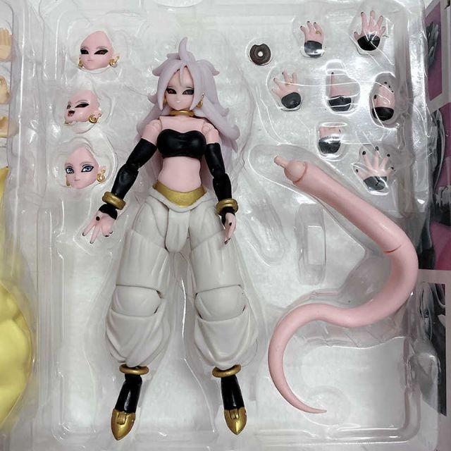 Mô hình khớp cử động Figma Android 21 cao 15cm - Mô hình Dragon Ball