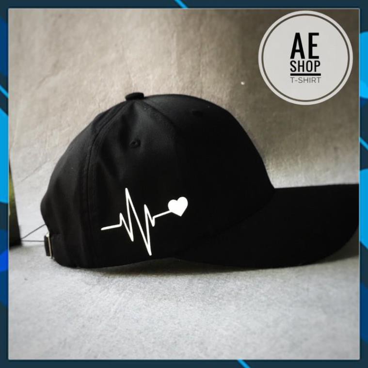 HOT SALE- Mũ nón logo icon phản quang có hình trái tim và icon định vị
