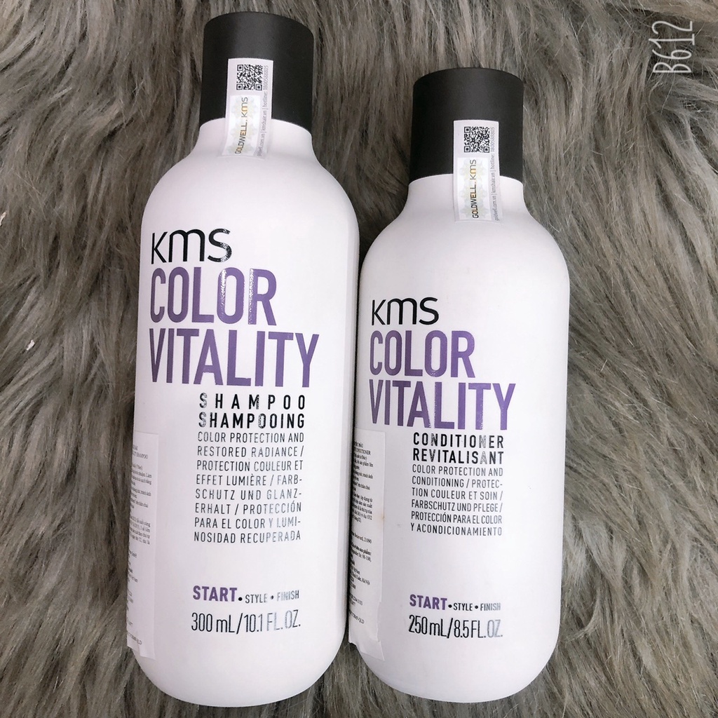 Bộ gội xả dưỡng màu dành cho tóc nhuộm KMS Color Vitality GODWELL ( hàng chinh hãng )