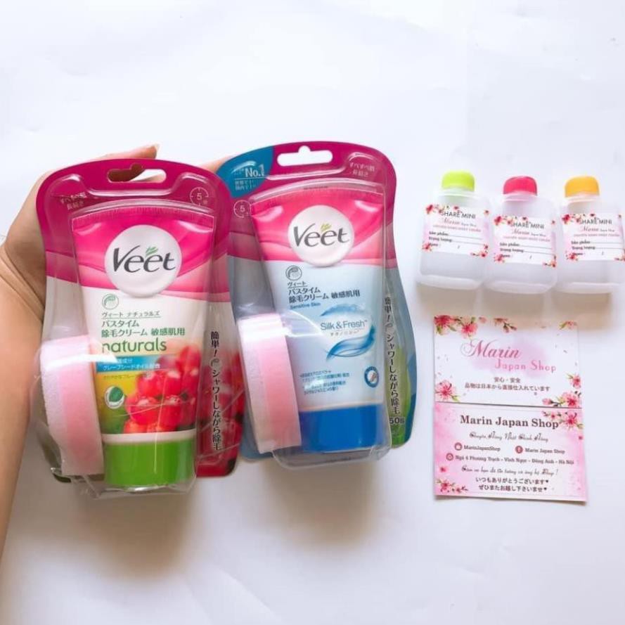 (SALE) Kem tẩy lông body VEET hàng nội địa Nhật Bản