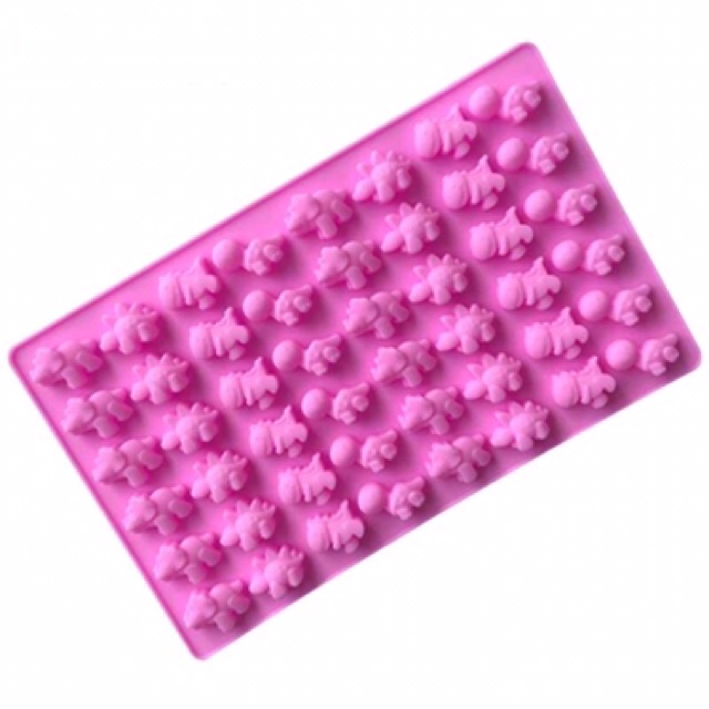 Khuôn kẹo chip chip hình khủng long