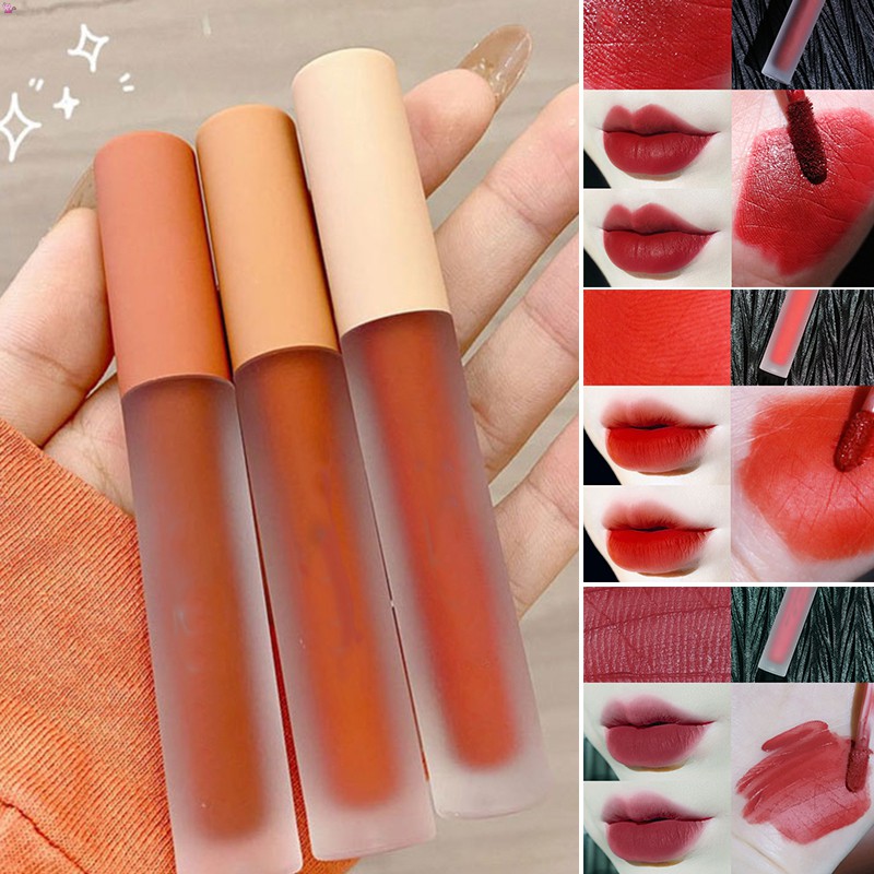 (Hàng Mới Về) Son Kem 2.2g Dưỡng Ẩm Không Dính Cốc Trang Điểm Cho Nữ