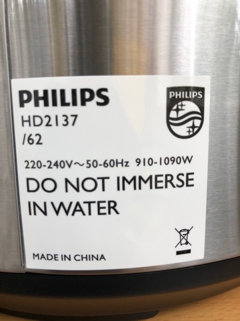 Nồi Áp Suất Điện Tử Philips HD2137-6L