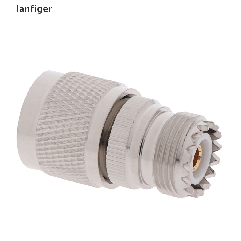 1 Đầu Nối Chuyển Đổi Lanf Type N Male Sang UHF SO-239 Female Jack Thẳng RF Coax