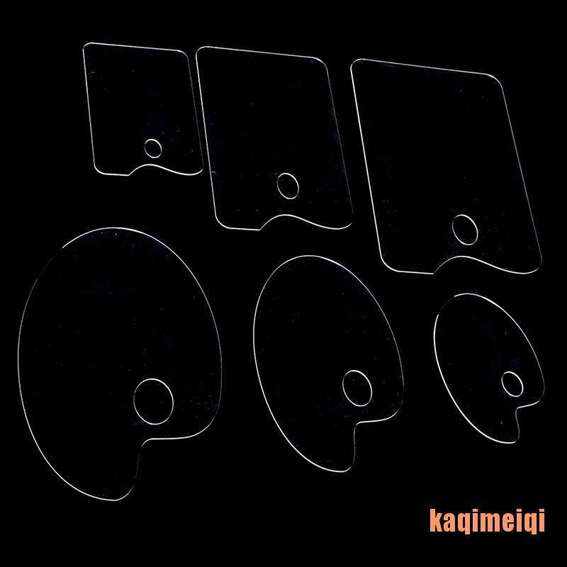 Khay Pha Màu Nước Bằng Chất Liệu Acrylic Trong Suốt Tiện Dụng Cho Họa Sĩ