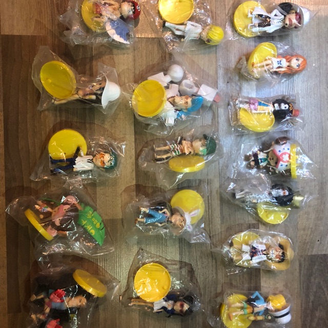 Mô hình nhân vật one piece , Dragonball , naruto