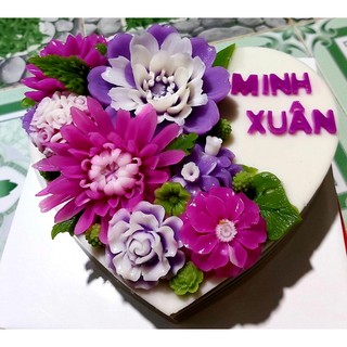 Khuôn Silicone Hoa Thược Dược to