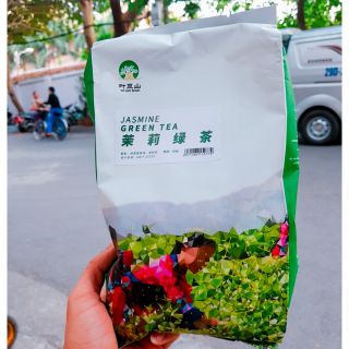 Trà Xanh Nhài Pha Trà Hoa Quả Yelanshan gói 500g