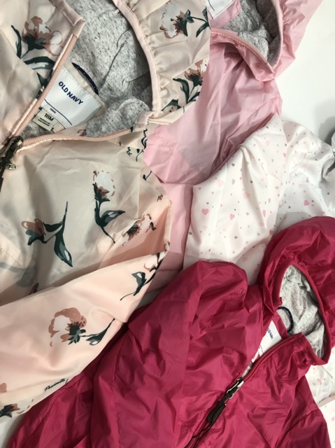 Áo gió nhí bé gái