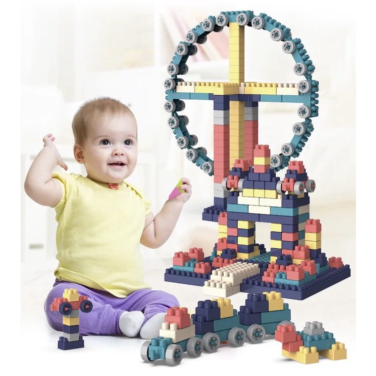 Đồ chơi lego xếp hình 520 chi tiết loại đẹp