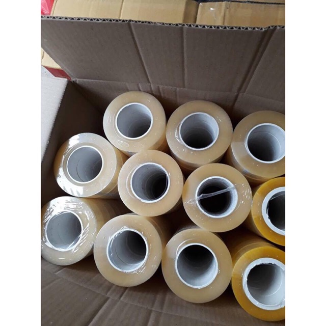 [ĐỔ BUÔN GIÁ RẺ] Băng dính 0,8kg/ cuộn Băng dính lõi nhựa hàng đẹp, dai dùng siêu lâu