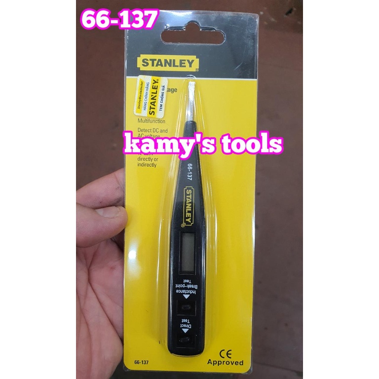 Bút thử điện điện tử Stanley model 66-137 dài 130mm