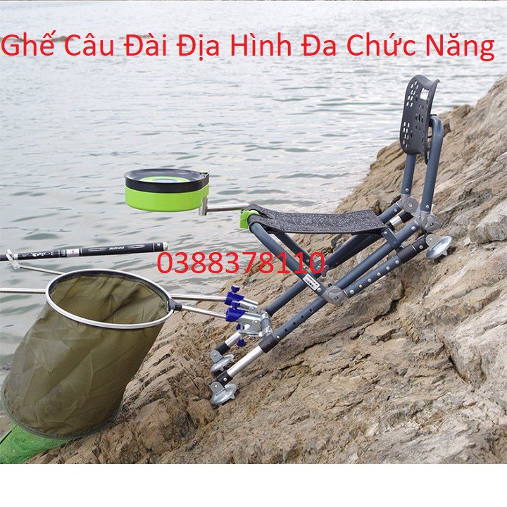 Ghế Câu Đài Địa Hình Đa Chức Năng Có Thể Điều Chỉnh Chân