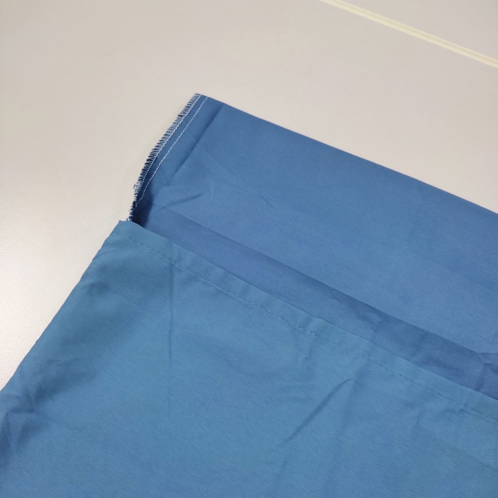 Vỏ gối 50x70cm cotton tici hàng đẹp vải tốt màu xanh biển đậm