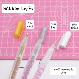 Bút nhũ bạc Queen viết sổ, scrapbook, vẽ đất sét