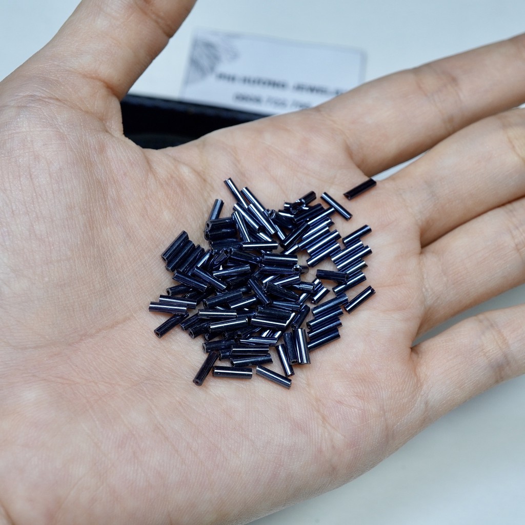 25gr - 50gr cườm khúc  6mm đính kết quần áo, làm trang sức, phụ kiện handmade
