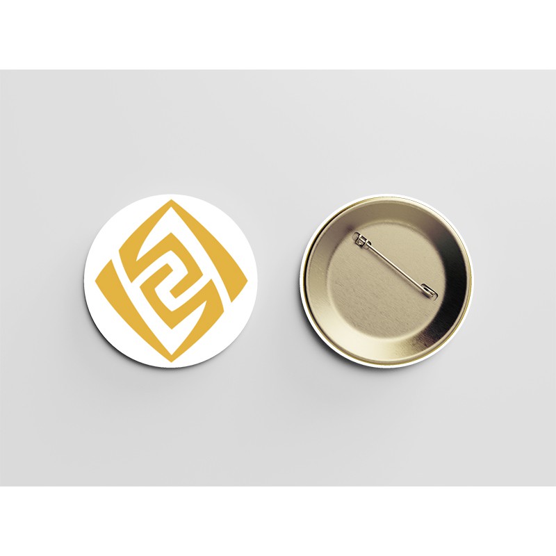 (nhiều mẫu) Huy hiệu cài áo IN HÌNH  PHÙ HIỆU NGUYÊN TỐ GENSHIN IMPACT anime chibi M1