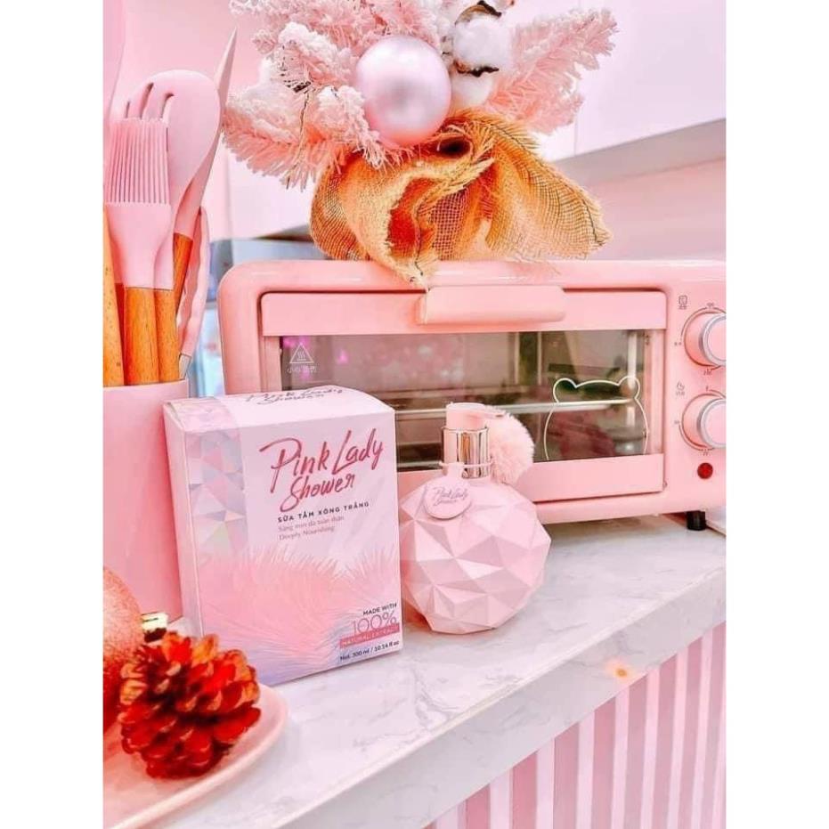 Sữa Tắm Xông Trắng Pink Lady Shower Sáng Mịn Da Toàn Thân - Donna.cosmetics