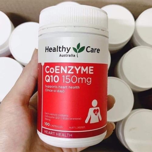 Viên uống Healthy Care CoEnzyme Q10 150mg 100 viên của úc bổ trợ tim cho người lớn từ 18 tuổi - mẹ bean bon