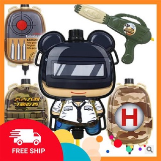[FREE SHIP] Ba Lô Súng Nước cho bé nhiều hình