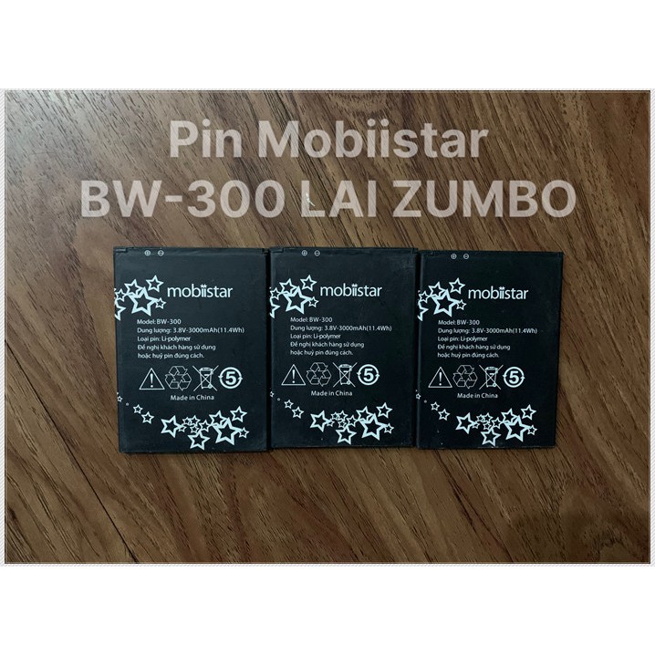 Pin Mobiistar BW-300 ( Zin tháo máy)