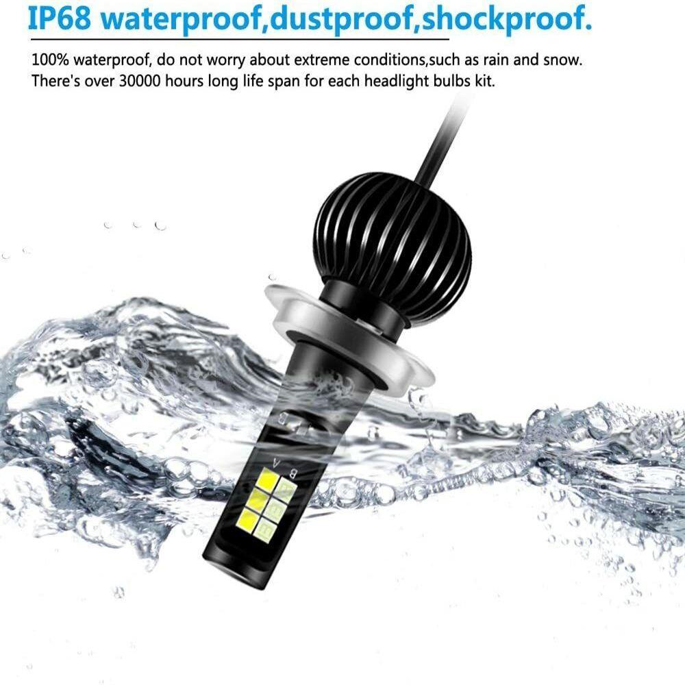 Set 2 Đèn LED Sương Mù Siêu Sáng 40W H8 H11 9005 9006 H4 H7 Dành Cho Ô Tô