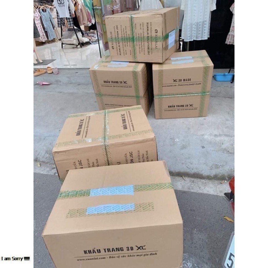 Hộp 50 chiếc Khẩu Trang 3D Mask XL Xuân Lai
